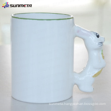 sublimation Animal blank mug rabbit